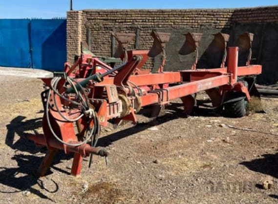 تصویر 2 از گاواهن پنج خیش برگردان سامانه جابجایی لایه خاک